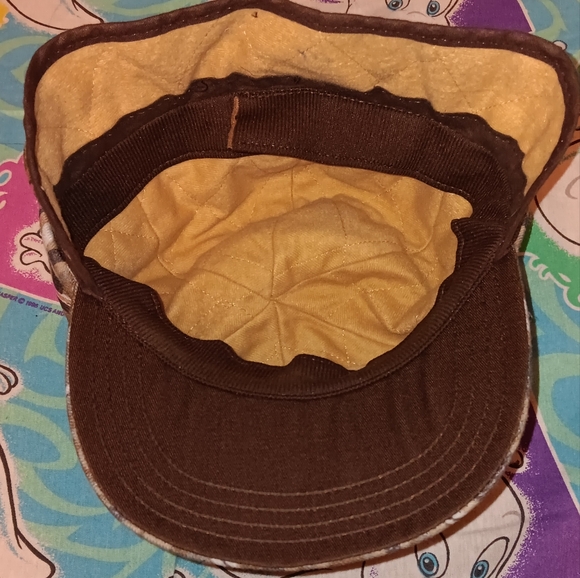 70s Cabelas Vintage Tree Camo Fitted Hat Hunting Cap Camouflage - Picture 4 of 4